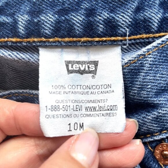 Vintage Levi's White Tab Straight Wider Leg Jeans - 10/28-29" Waist 👖 - Picture 5 of 12